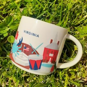 Starbucks mug you are here collection Virginia